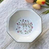 ราคา *มีตำหนิ* ชาม Johnson Brothers "Eternal Beau" Soup Bowl Made in Endland Dish Washer & Microwave Safe ใบใหญ่ ชามซุป (18224086597)