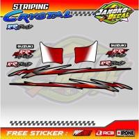 ราคา SUZUKI CRYSTAL RR SPORTS VARIATION STRIPING - สไตล์ดั้งเดิม / SUZUKI CRYSTAL MOTORCYCLE VARIATION STICKER LIST (50804629032)
