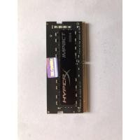 ราคา 8GB (8GBx1) DDR4/2400 RAM NOTEBOOK (แรมโน้ตบุ๊ค) KINGSTON HyperX IMPACT (HX424S14IB2/8) (8940815990)