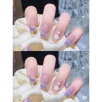 ราคา เล็บเจลปลอม แถม กาว+ตะไบ สำเร็จรูป (25815573879)