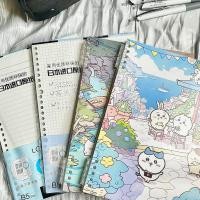 ราคา ญี่ปุ่น KOKUYO KOKUYO KOKUYO Loose-leaf B5 กระดาษเติมเส้นแนวนอนหลวมสมุดบันทึก Notepad (41365400416)