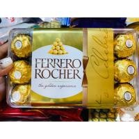ราคา Ferrero Rocher 30 pcs. / 16 pcs. ช็อคโกแลตเฟอเรโร่ กล่อง 30 ชิ้น (7044411919)