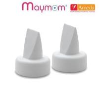 ราคา อะไหล่ ปั๊มนม Ameda (เทียบเท่า ไม่แท้) - Maymom White Valve วาล์วสีขาว สำหรับเครื่องปั๊ม Ameda ทุกรุ่น (แพคคู่) #MAY006W (1003785854)