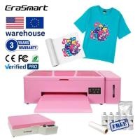 ราคา New Arrivals Pink A3 1390 XP600 Dtf Printer Automatic DTF Pink Printing Machine T Shirt DTF Printer (51505044871)