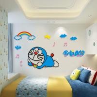 ราคา อคิลิคติดผนัง3D ลายDoraemon (5468249207)