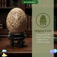 ราคา ขาตั้งไข่ สั่น, ฐานไข่กันลื่นที่ทนทาน, วางง่ายที่มั่นคงทนทานหัตถกรรมสนับสนุนแกะสลักไข่ (57556527779)