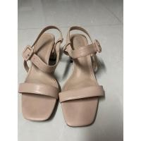 ราคา รองเท้าส้นสูงสีชมพูมือสอง (15498879345)