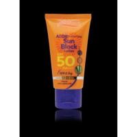 ราคา P.O. Care Aloe Moisturizing Sun Block Lotion SPF50 PA+++ (36988306)