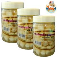 ราคา กระชังทอง กระเทียมโทนดองสามรส 400กรัม 3กระปุก กระเทียมดอง กระเทียมโทนดอง กระเทียมโทน กระเทียม (28555458955)