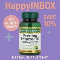 ราคา Evening Primrose Oil 1000mg 60 Softgels บำรุงสุขภาพผู้หญิงและผิวพรรณ (41121000059)