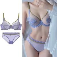 ราคา ชุดชั้นในลูกไม้ซีทรู บราโครงเหล็กดันทรง เซ็ตชุดชั้นในผู้หญิง งานลูกไม้บาง บราซีทรูแฟชั่น (43278191944)