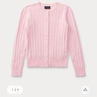 ราคา [พร้อมส่ง] RL Polo Ralph Lauren Mini-Cable Cotton Cardigan สีPink Girls size XL New100% เสื้อคาร์ดิแกน เสื้อคลุมแขนยาว (28270950531)