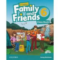 ราคา Bundanjai (หนังสือเรียนภาษาอังกฤษ Oxford) Family and Friends 2nd ED 6 : Classbook +Multi-ROM (P) (23950786347)