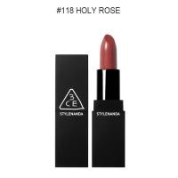 ราคา 3CE MATTE LIP COLOR #118 HOLY ROSE (718619967)