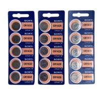 ราคา SONYถ่านรีโมทแผง5ก้อนCR1620/CR1632/CR1616 (27782754981)