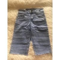 ราคา New !! กางเกงยีนส์ ปักรูปยิ้มขาวดำ งานป้าย (3793610873)