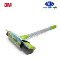 ราคา เช็ดกระจกบ้าน 3M สก๊อตช์-ไบรต์ แปรงเช็ดกระจกพร้อมที่ปาดน้ำ 3M SCOTCH-BRITE Mirror Brush With Squeegee (28786086503)