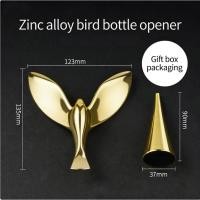 ราคา ที่เปิดขวดนก แก้วน้ําสร้างสรรค์สมดุลนกโลหะไวน์เปิดอเนกประสงค์โลหะผสมสังกะสีสมดุลนกอินทรี (54507392851)
