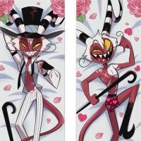 ราคา พรีออเดอร์ปลอกหมอนข้างอนิเมะ วอลลี่ แวกฟอร์ด Wally Wackford จากเรื่อง เฮลลูวา บอส Helluva Boss (42279185853)
