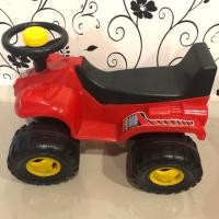 ราคา #รถขาไถ #รถATV #รถเด็กนั่ง #สีแดง #มือสอง #สภาพสวยดังรูป #เบาะเปิดได้ #มีช่องเก็บของใต้เบาะได้ (2618444701)