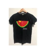 ราคา เสื้อยืดลายแตงโม สีดำ (6502041750)