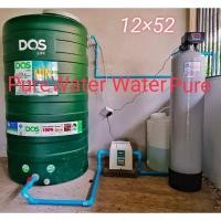 ราคา เครื่องกรองน้ำใช้ถังไฟเบอร์12 * 52พร้อมหัวควบคุมอัตโนมัติ1ถังพร้อมสารกรอง (25759540883)