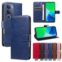 ราคา เคสฝาพับ มีล็อค สำหรับ VIVO Y21D Y31 2025 Y03 Y04 Y29 Y39 Y100 V23E/T1X/Y21 2021/V23 5G/Y33T/Y15S/Y85/Y76/Y51/V9 Boss (23134574314)