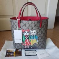 ราคา มาอีกแล้ว gucci tote kid twincat (6137308082)