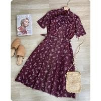 ราคา เดรสวินเทจญี่ปุ่น มือสอง เสื้อผ้ามือสอง (21046832574)
