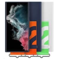 ราคา เคสของแท้ Samsung Galaxy S22 Ultra Silicone cover with strap (21578173815)