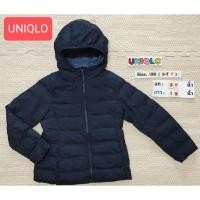 ราคา เสืื้อกันหนาวเด็ก แบรนด์Uniqlo Size.130 ( 6-7ขวบ ) เสื้อขนเป็ด เสื้อผ้ามือสองญี่ปุ่นคัดเกรดA แจ็คเก็ตฮู้ด (11172503740)