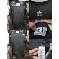 ราคา เสื้อยืดสีดำปักกลางอก Adid.as (ไซส์XL) (40371544194)