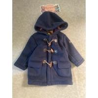 ราคา เสื้อแจ็คเก็ต เสื้อกันหนาวของเด็กมือสอง (สีกรมท่า) Size 100 แบรนด์ Moujonjon ของแท้ ✨% สภาพ 85% ❌รอยถลอกตรงแผ่นหนัง (55053040510)