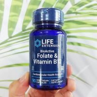 ราคา (Life Extension®) BioActive Vitamin B12 & Folate 90 Vegetarian Capsules โฟเลท วิตามินบี (5202295011)