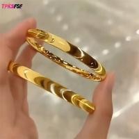 ราคา กำไลข้อมือทองแดงสไตล์เรียบง่าย เครื่องประดับแฟชั่นสำหรับข้อมือ (50607366935)