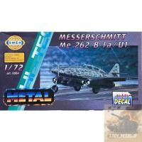 ราคา SMER 1/72 Messerschmitt Me 262 B-1a/U1 โมเดลเครื่องบินรบ เครื่องบินรบ เครื่องบินประกอบ (41478094946)
