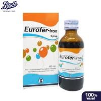 ราคา Eurofer-Iron Syrup 60 Ml ยูโรเฟอร์-ไอลอน ไซรัป 60มล. (56657143757)