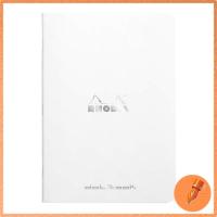 ราคา Rhodia Classic A5 Stapled Notebook, Dot Ruled, 96 Pages, Water-Repellent, PEFC Certified, White (27931055751)
