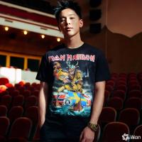 ราคา เสื้อวง Iron Maiden ไอออนเมเดน ลาย Viking Eddie อัลบั้ม The Book of Souls | SPX1953 (28634873656)