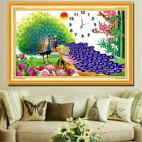 ราคา ครอสติชคริสตัลเม็ดกลมติดเต็ม ขนาด40×60cm พร้อมเข็มนาฬิกาส่งฟรี (7829480567)