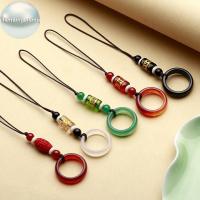 ราคา Chenlongshang หยกอาเกตธรรมชาติคู่โซ่โทรศัพท์มือถือแหวนหัวเข็มขัดจี้ Lucky Amulet ของขวัญสําหรับผู้ชายผู้หญิง EN (24945584466)