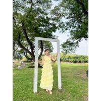 ราคา เดรสขนมชั้น สีเหลือง (41479171741)