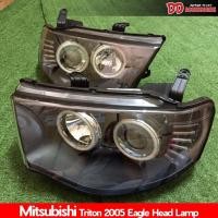 ราคา ไฟหน้า ไฟหน้าแต่ง Triton 2005 2006 2007 2008 2009 2011 2013 โปรเจ๊กเตอร์สีดำ eagle eye (7033473479)