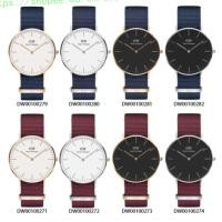 ราคา Hot NEW ! Daniel Wellington Classic Roselyn Rose & blue Fabric Strap - นาฬิกาแบรนด์เนมแท้สายนาโต้ แดเนียลเวลลิงตัน U-206 (5906170736)