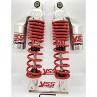 ราคา YSS โช๊คหลังแต่ง (แก๊สแท้) NEW G-SERIES สำหรับ PCX-150 (สปริงแดง/กระบอกเงิน)สูง 280 mm (6074214379)
