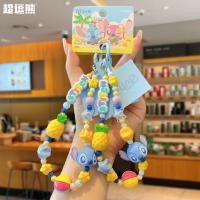 ราคา (ลิขสิทธิ์แท้!) สายคล้องมือถือลูกปัด พวงกุญแจสติทช์ Stitch Summer Beach Series ที่ห้อยกระเป๋า ของขวัญสุดน่ารัก ✨ (49803427296)