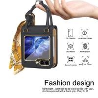 ราคา ❤ Samsung Galaxy Z Flip5 5G Case,Fashion Handbag Desing,With Built-In Screen Protector & Elegant (28303007665)