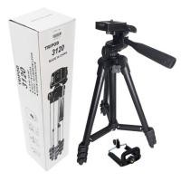 ราคา ขาตั้งกล้อง Tripod รุ่น TF-3120 สีดำ (แถมฟรี ตัวหนีบมือถือ)ใช้ได้ทั้งกล้อง/โทรศัพท์ (6731430138)