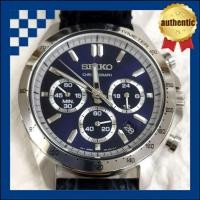 ราคา Seiko Watch Seiko Selection Quartz Chronograph (Horizontal Three Eyes) SBTR019 Navy. (41712512134)
