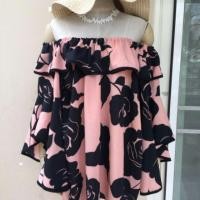 ราคา ปาดไหล่ลายดอก (255487167)